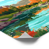 ガーナー州パークテキサス州USAヴィンテージ旅行 ポスター (角)