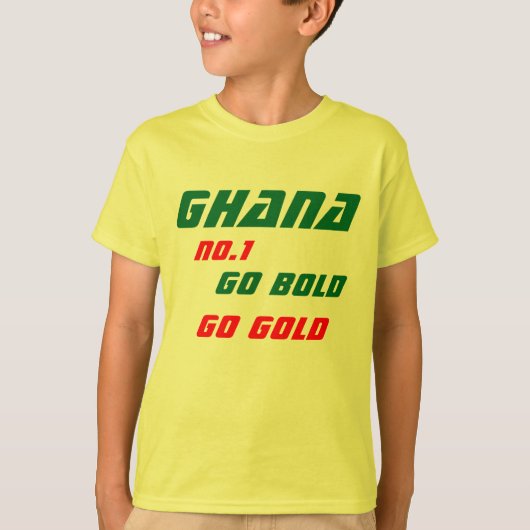 ガーナ五輪Tシャツ Tシャツ (正面)