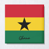 ガーナ国旗とアフリカの休日/スポーツファン マグネット