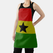 ガーナ国旗のエプロン エプロン (インサイチュ)