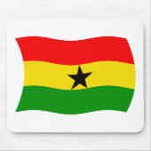 ガーナ国旗のマウスパッド マウスパッド (正面)