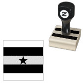 ガーナ国旗の木の切手 ラバースタンプ (押印)