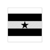 ガーナ国旗の木の切手 ラバースタンプ (インプリント)