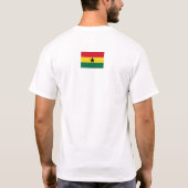 ガーナ国旗アフリカ Tシャツ (裏面)