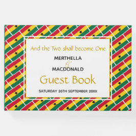 ガーナ国旗クリスチャン聖なる書物、 経典ガーナ結婚ーズ ゲストブック