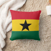 ガーナ国旗 クッション (ブランケット)