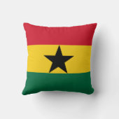 ガーナ国旗 クッション (裏面)