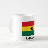 ガーナ国旗 コーヒーマグカップ (正面左)