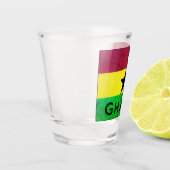 ガーナ国旗 ショットグラス (左)