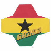 ガーナ国旗/スポーツ サッカーボール (フラット)