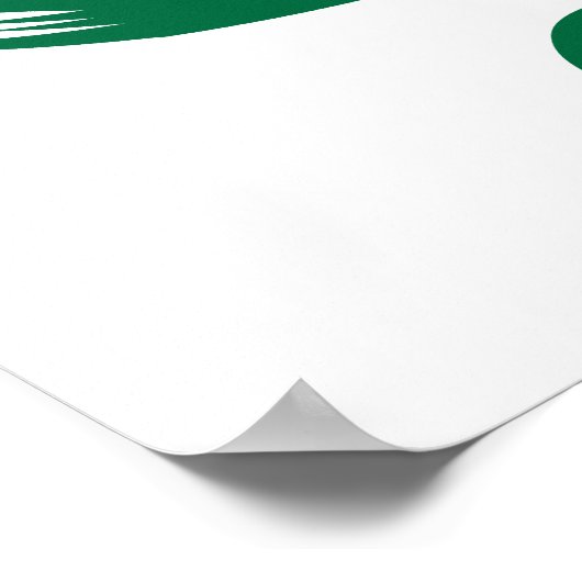 ガーナ国旗 ポスター (角)