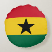 ガーナ国旗 ラウンドクッション (裏面)