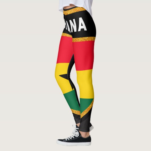 ガーナ国旗 レギンス (左)