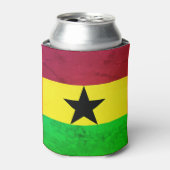 ガーナ国旗 缶クーラー (缶正面)