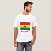 ガーナ国旗 Tシャツ (正面フル)