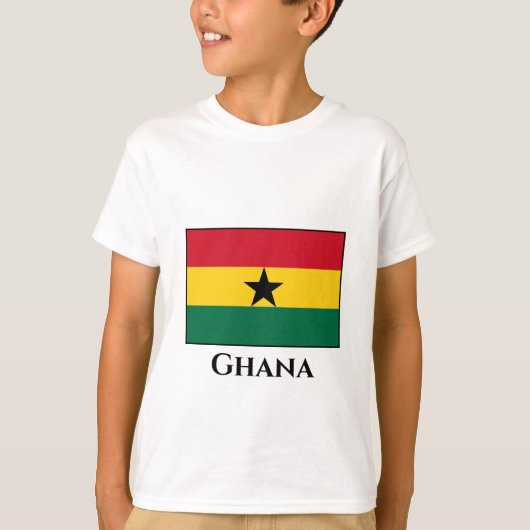 ガーナ国旗 Tシャツ (正面)