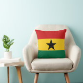 ガーナ国旗X旗まくら クッション (椅子)