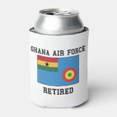 ガーナ空軍退職した 缶クーラー (缶正面)