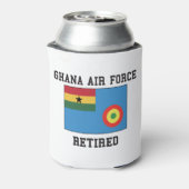 ガーナ空軍退職した 缶クーラー (缶裏面)