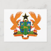 ガーナ紋章 ポストカード (正面)