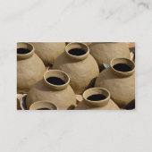 ガーナ、アシャンティ地方陶芸村 名刺 (裏面)