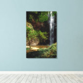 ガーナ:ウリ秋、アグマツサ秋(ボルタ) キャンバスプリント (インサイチュ (ウッドフロア))