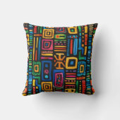 ガーナ・ケンテ クッション (裏面)