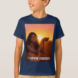 ガーナ - ココアLOVE Tシャツ