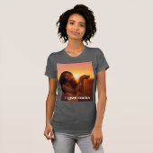 ガーナ - ココアLOVE Tシャツ (正面フル)