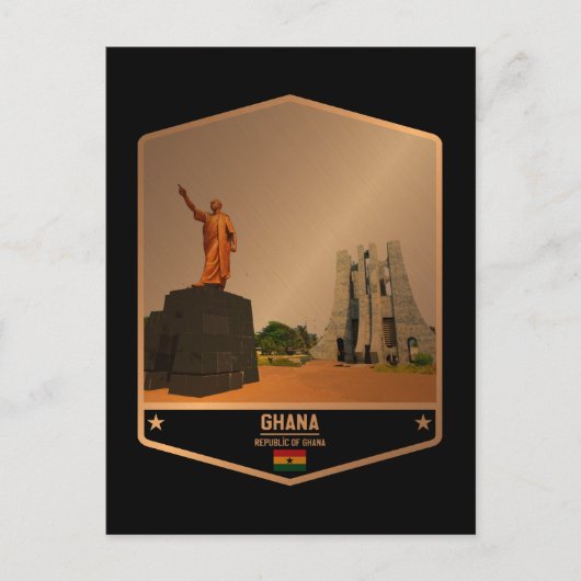 ガーナ ポストカード (正面)