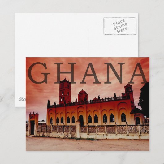 ガーナ ポストカード (正面/裏面)