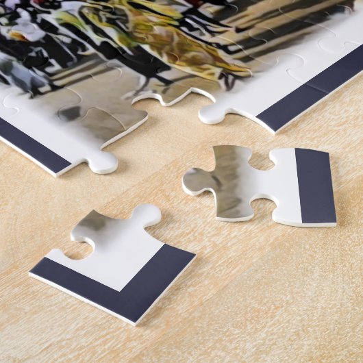 ガーナ – モザイク –  ジグソーパズル (側面)