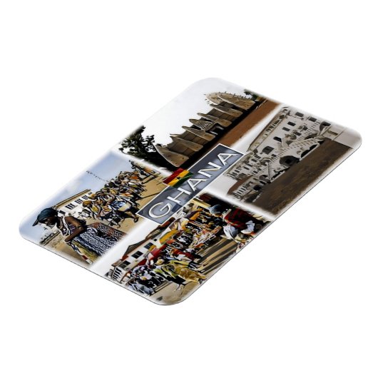 ガーナ – モザイク –  マグネット (左側)