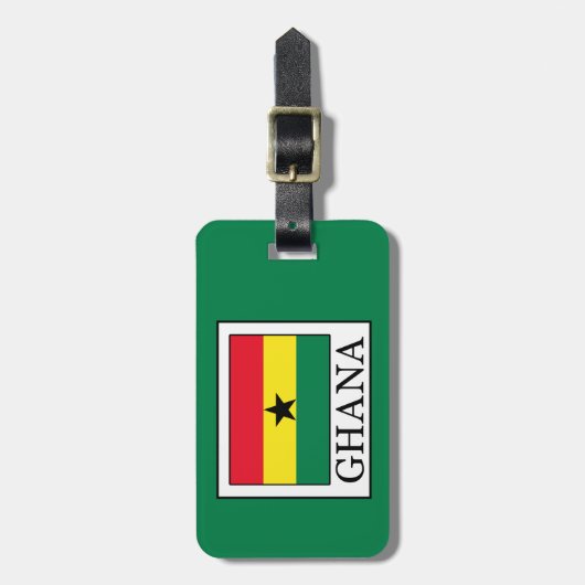 ガーナ ラゲッジタグ (正面縦)
