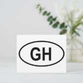 ガーナ「GH」 ポストカード (スタンド正面)