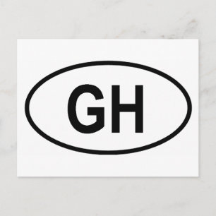 ガーナ「GH」 ポストカード