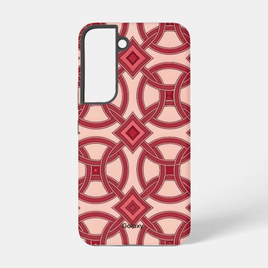 ガーネットインターロックループ銀河系S22ケース SAMSUNG GALAXYケース (裏面)