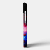 ガーネットハート付きサファイアスカイ： Empowering Art - Case-Mate iPhoneケース (裏面 / 左)