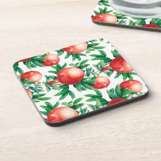 ガーネットパターン コースター (左側)