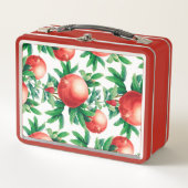 ガーネットパターン メタルランチボックス (正面)