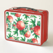 ガーネットパターン メタルランチボックス (裏面)