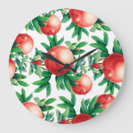 ガーネットパターン ラージ壁時計