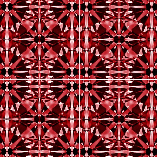 ガーネット宝石 タイル