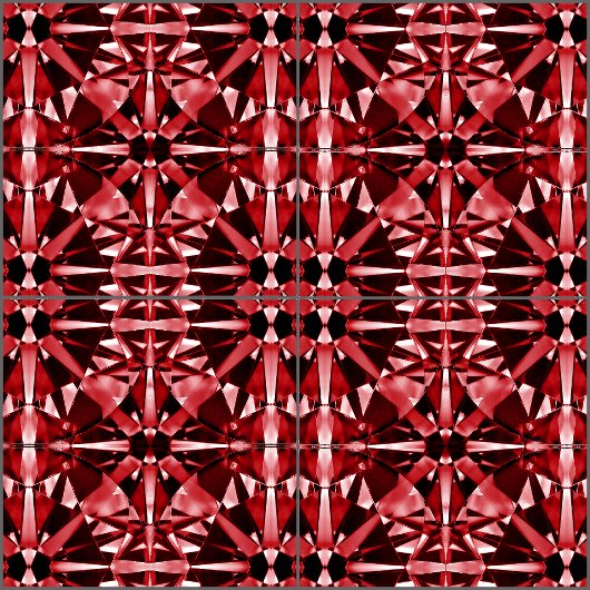 ガーネット宝石 タイル