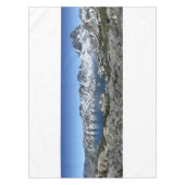 ガーネット湖のバナーピーク – シエラネバダ テーブルクロス (正面)