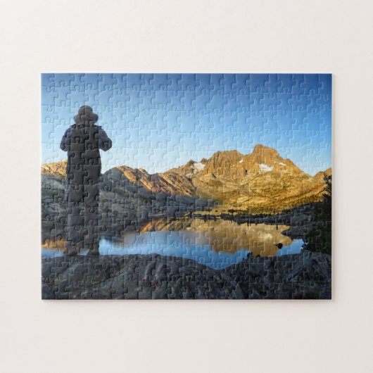 ガーネット湖サンライズ – John Muir Trail ジグソーパズル (横)