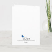 ガーネット第2結婚周年記念赤い妹 カード (裏面)