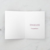 ガーネット第2結婚周年記念赤い妹 カード (内部)