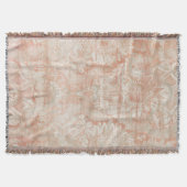 ガーネット緯糸 スローブランケット (正面)