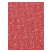 ガーネット赤の金ゴールドのグリッター都市点 テーブルクロス (正面)